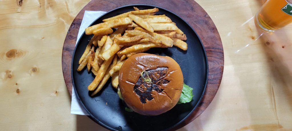 Alaskan Burgers and Brew fries
